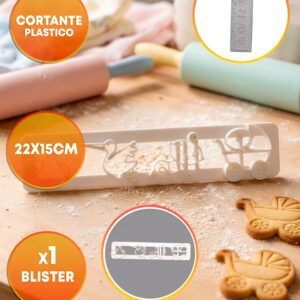 Cortante Plastico Galletas Baby Set «LC» 22x5CM