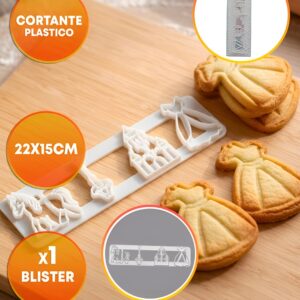 Cortante Plastico Galletas Fairy Tale Set «LC» 22x5CM
