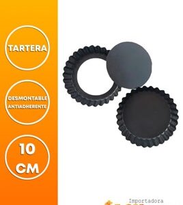 Molde tartera Antiadherente Individual Desmontable «LC» 10CM