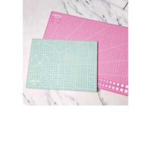 Placa de Corte Rosa y Verde «La Botica» 45x30mm