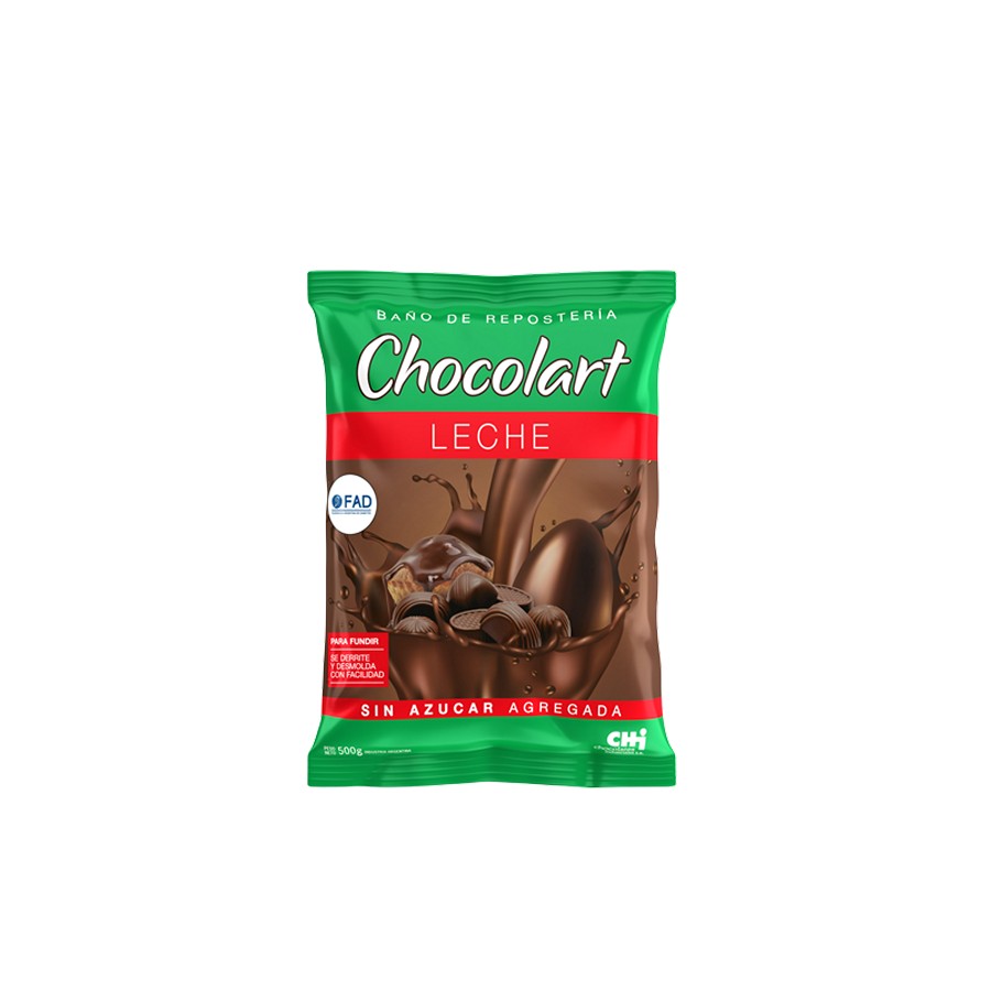Baño Moldeo Con leche Sin Azucar "Chocolart" x500g