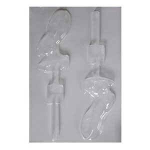 Molde Acetato 957A Chupetin Conejo Orejas «LC» 16x13CM