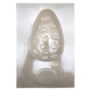 Molde Acetato 852C Huevo Corazones «LC» 27x16CM