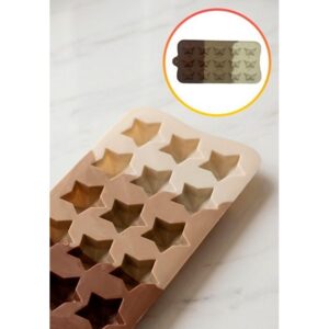 Molde Bombon silicona Estrellas Tricolor «LC»