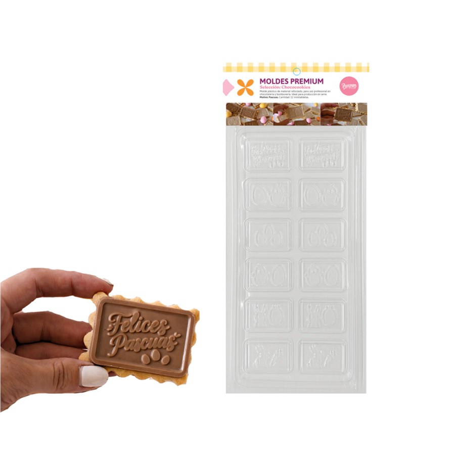 Molde Premium Línea Chocookies Pascuas "Parpen"