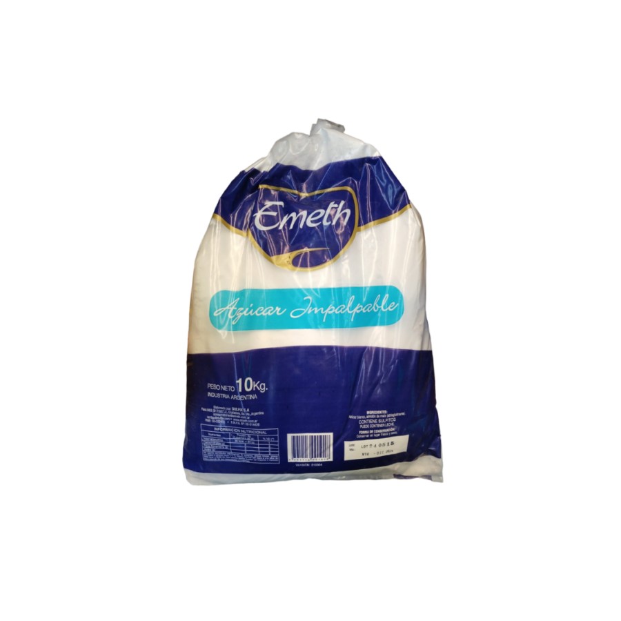 Azucar Impalpable "Emeth" x 10kg