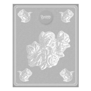 Molde Placa 247 Rosas y Hojas «Parpen»