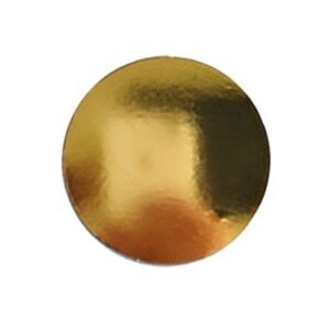 Disco carton laminado N°18 x 25 unidades Dorado «LC»