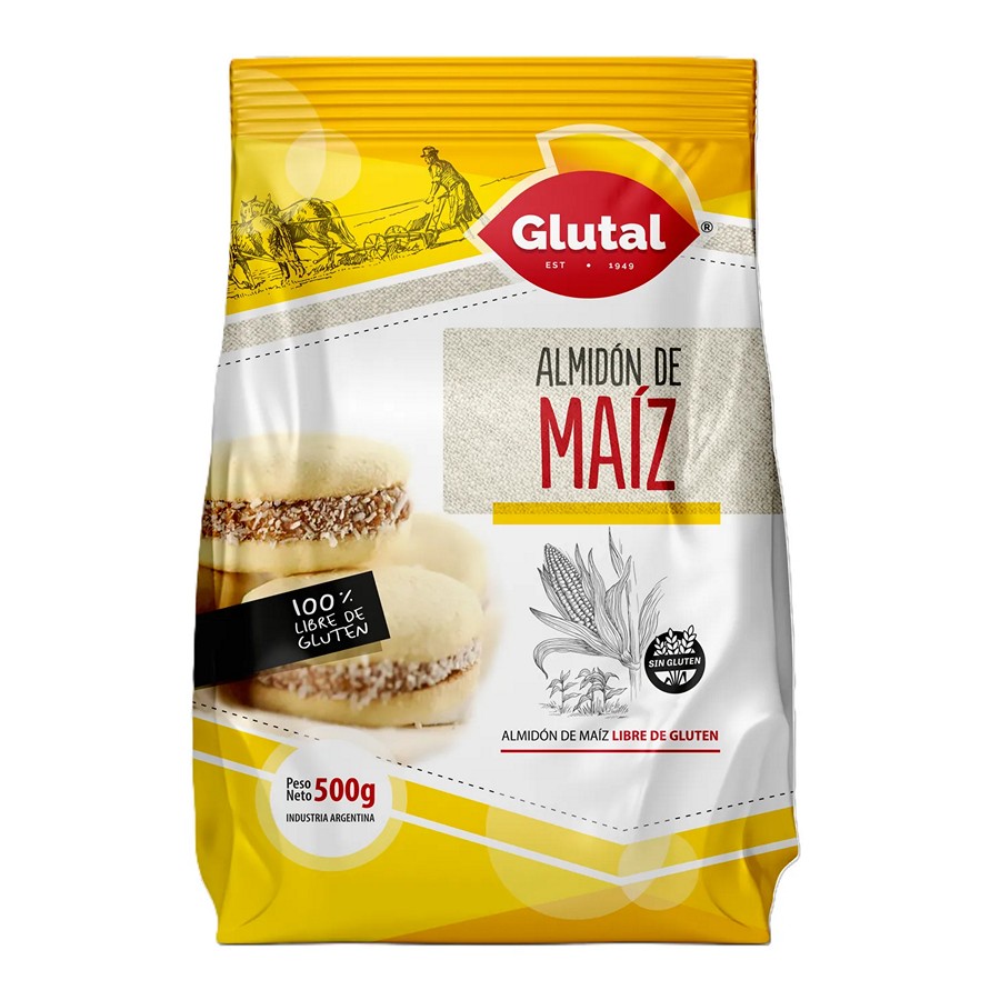 Almidon de Maiz "Glutal" Caja 20x500g