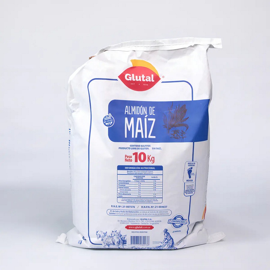 Almidon de Maiz "Glutal" x 10kg