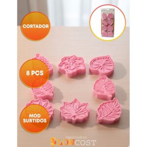 Set Cortantes con Marcador Hojas Surtidas «LC» x 8un.