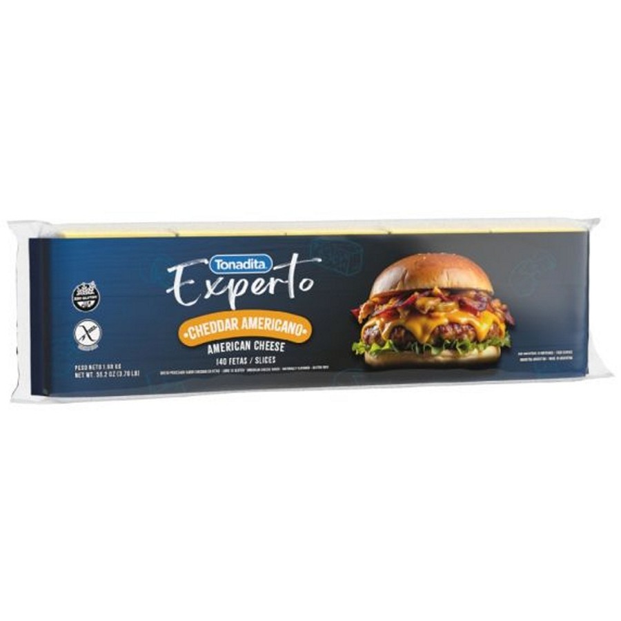 Fetas Cheddar "Tonadita" 140un. x 1,66kg