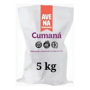 Avena Tradicional sin TACC «Cumana» Bolsa x 5Kg