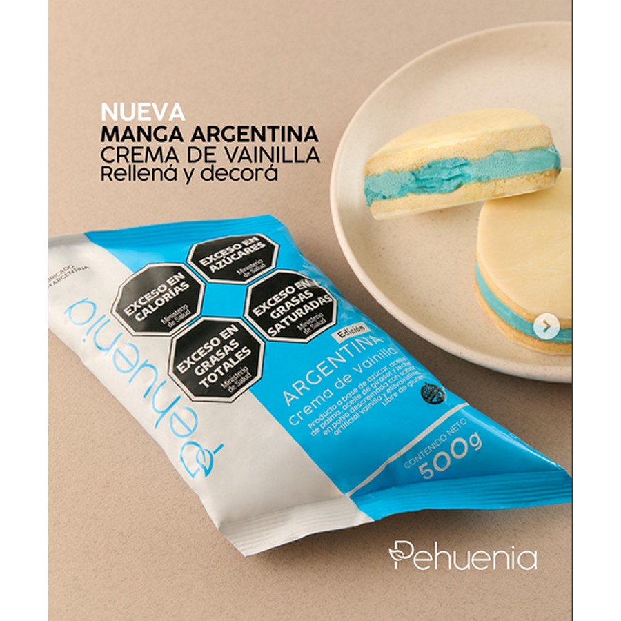 Crema de Vainilla Edicion Argentina "Pehuenia" Pouch x 500g