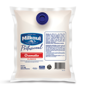 Queso Crema Crematto «Milkaut» pouch x 3.5kg