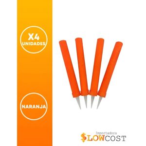 Bengala Gibreada Naranja «LC» 4un. x 12cm