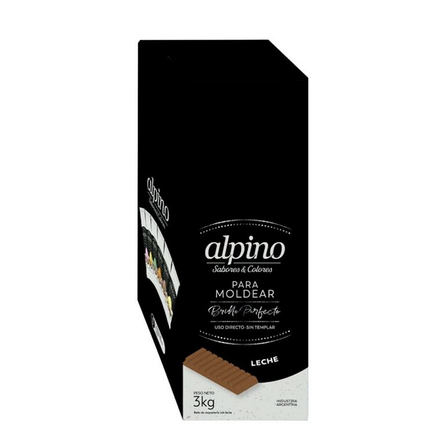 Chocolate Baño Moldeo con Leche "Alpino" 6x500g