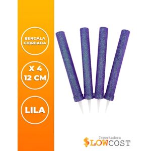 Bengala Gibreada Lila «LC» 4un. x 12cm