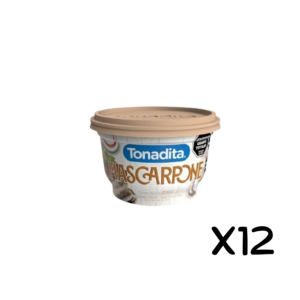 Queso Mascarpone «Tonadita» Caja 12un. x 200g
