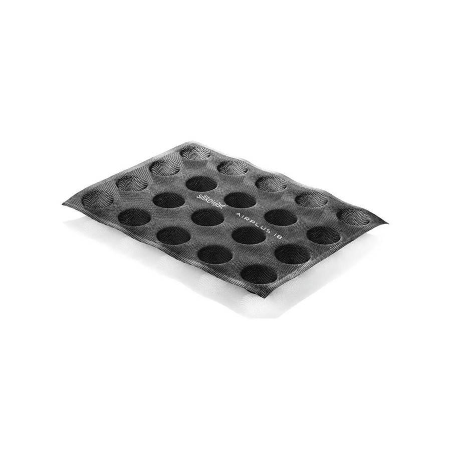 Molde Silicona microperforada Airplus 18 Round "Silikomart"