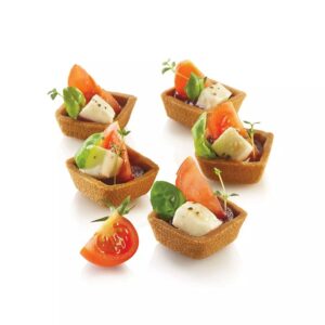Set 2 Piezas Moldes Silicona microperforada Airplus 20 Square «Silikomart»