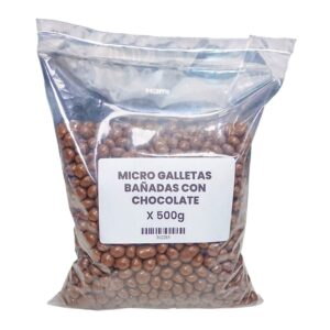 Micro Galletas Bañadas con Chocolate x 500g