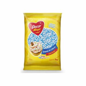 Grana Circulo Mix Blanco-Celeste «Decor Magic» x 1 kg