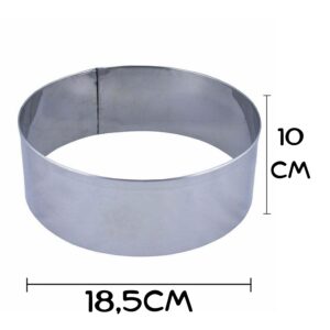 Cintura Redonda Acero Inox. «MDA» 18,5x10cm