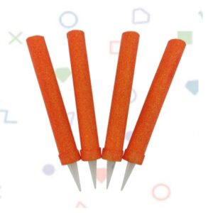 Bengala Gibreada Naranja x 4 un «Gandalf» 12 cm