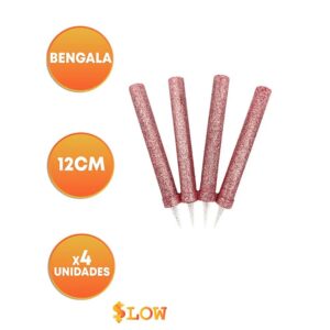 Bengala Gibreada Rose Gold «LC» 4un. x 12cm