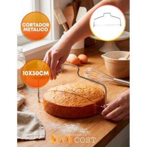 Cortador Metalico para Tortas «LC» 10x30cm
