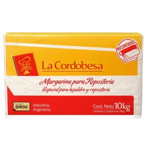 Margarina Hojaldre «La Cordobesa» Precortada Pilon x10 kg