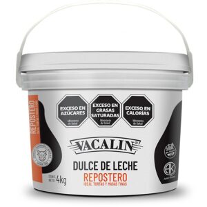 Dulce de Leche Vacalín Repostero Balde x 4 Kg