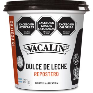 Dulce de Leche Vacalín Repostero x 1 Kg