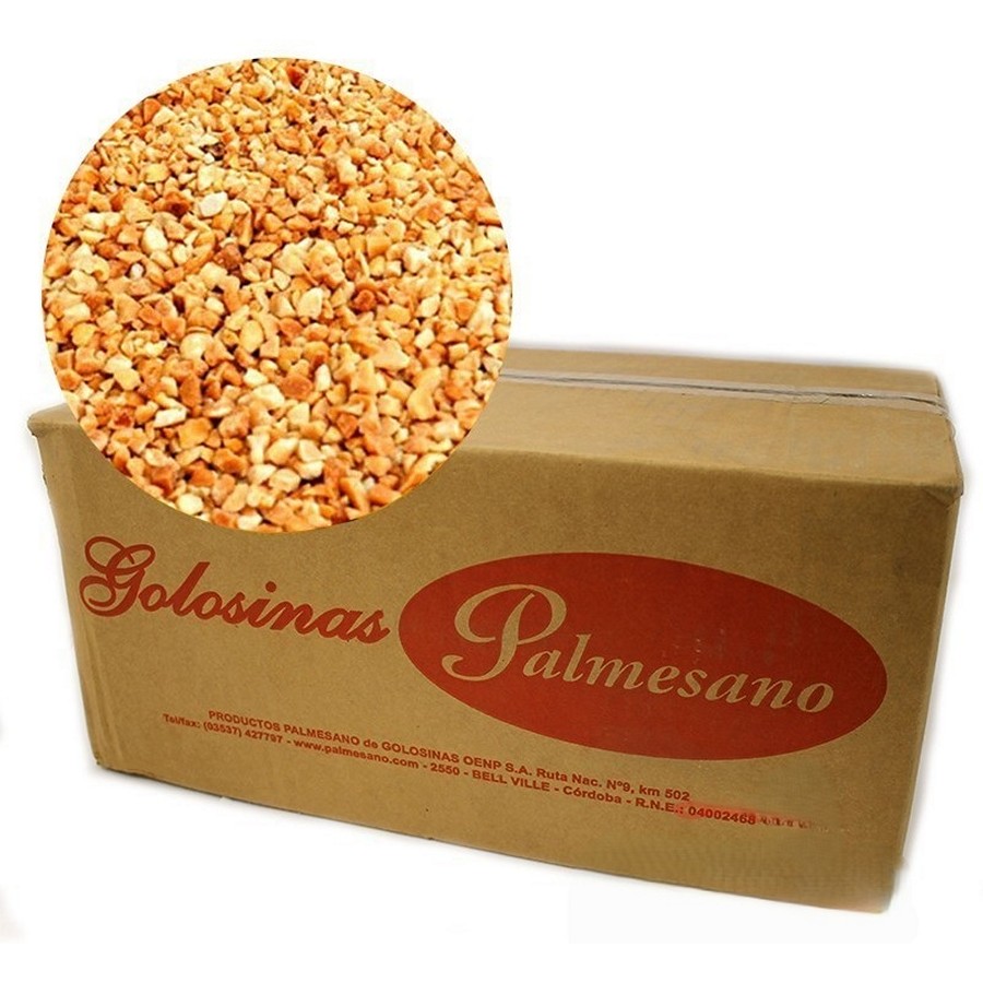 Crocante Mani caja 10 kg "Palmesano"