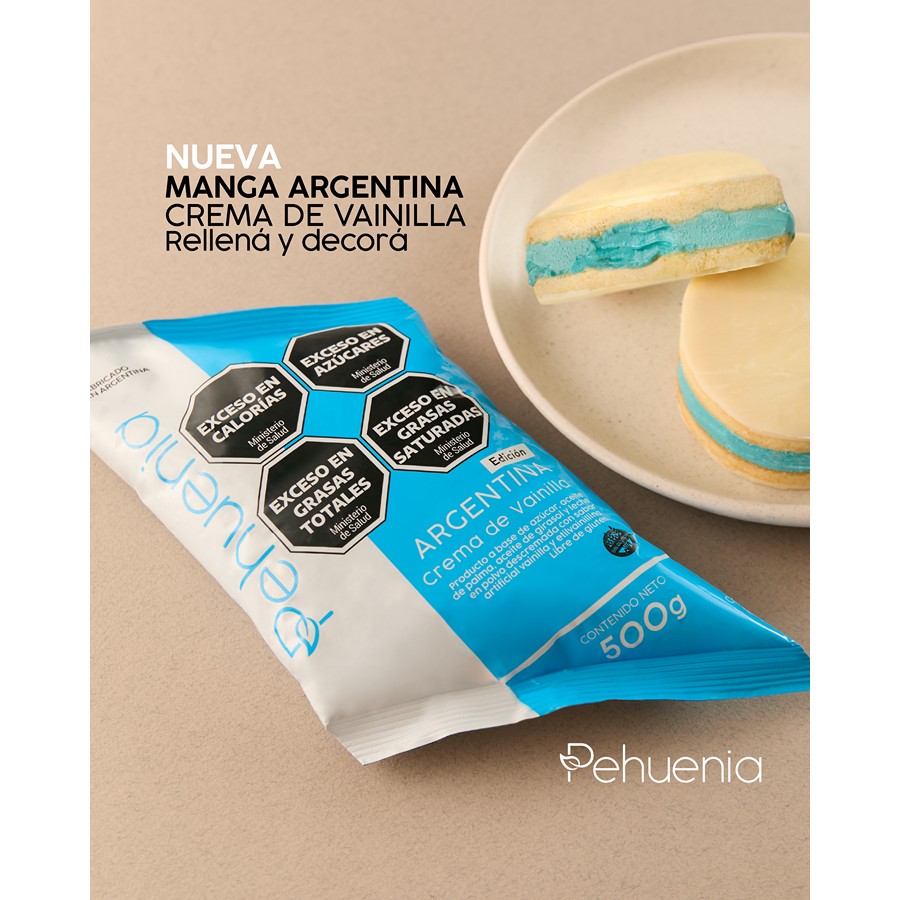 Crema de Vainilla Edicion Argentina "Pehuenia" Pouch x 500g - Imagen 2