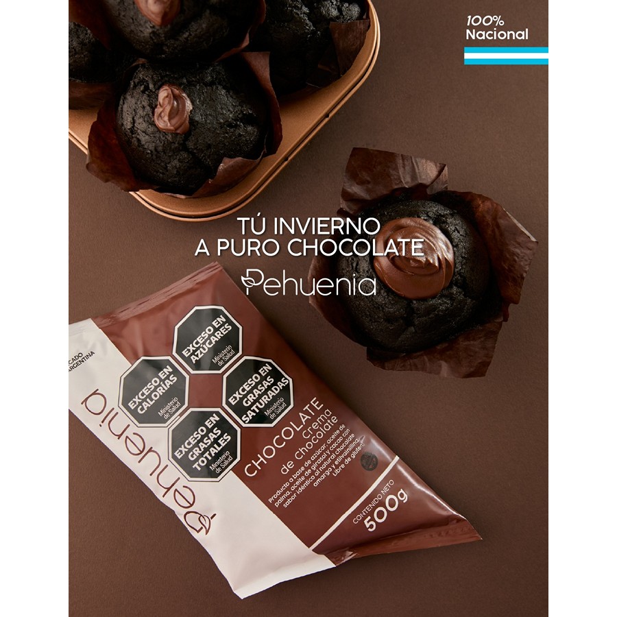 Crema de Chocolate "Pehuenia" pouch x 500g - Imagen 2
