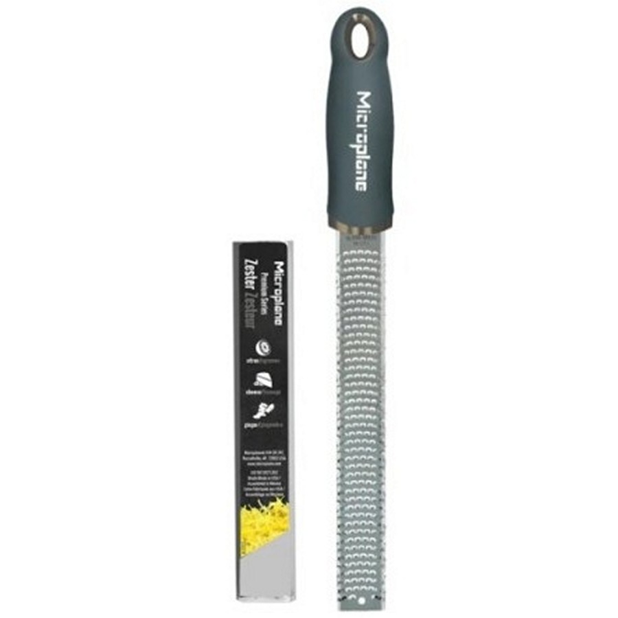 Zester Premium Series con mango Gris Oscuro "Microplane"