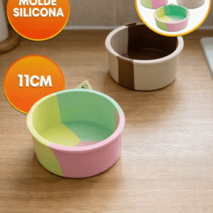 Molde Silicona Torta Bicolor «LC» 11cm