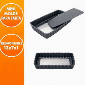 Molde Mini Torta Desmontable «LC» 12x7x1 cm