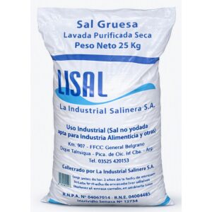 Sal Gruesa Lav y Seca «Lisal» x 25 kg