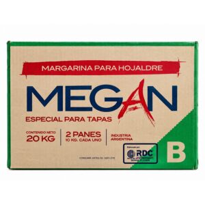 Margarina Megan p/Tapa  B 2×10 kg