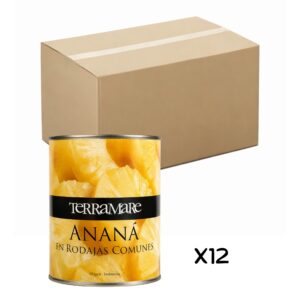 Anana en Rodajas «Terramare» caja 12 x 850g