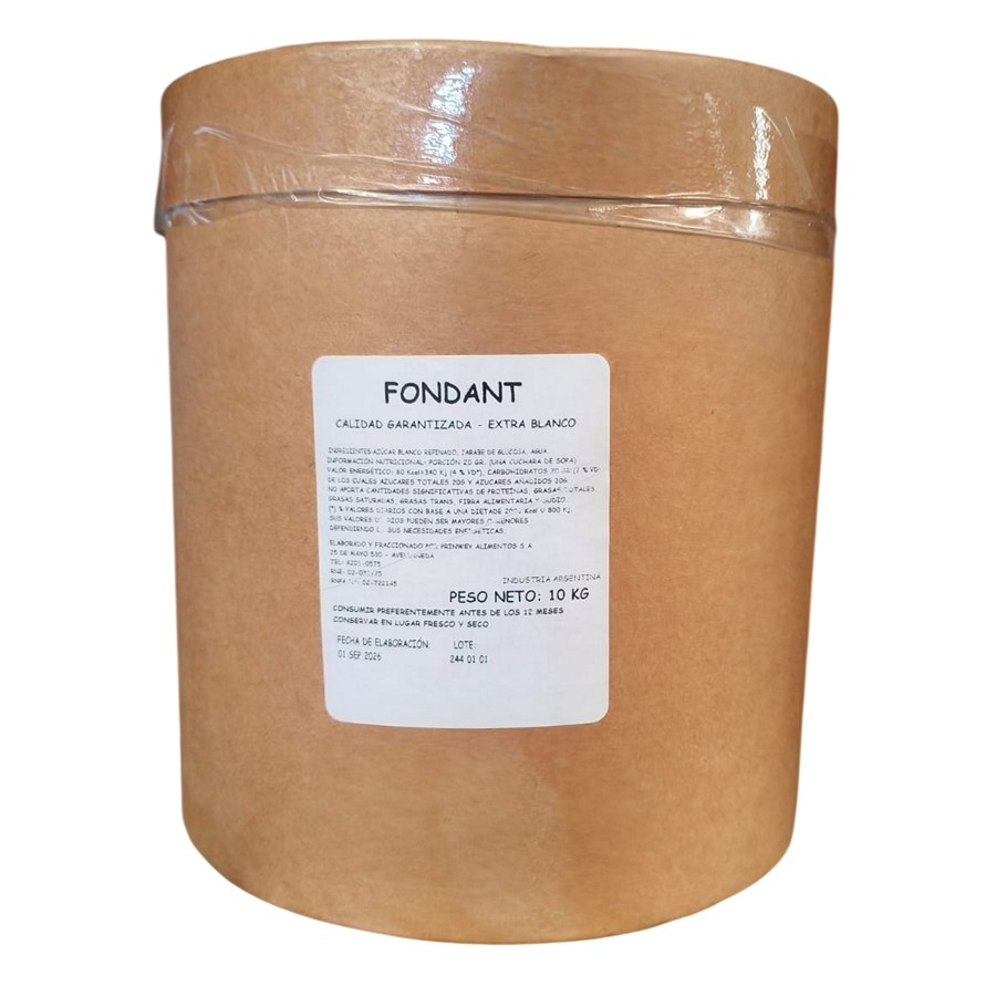 Fondant "Prindal" pote x 10kg
