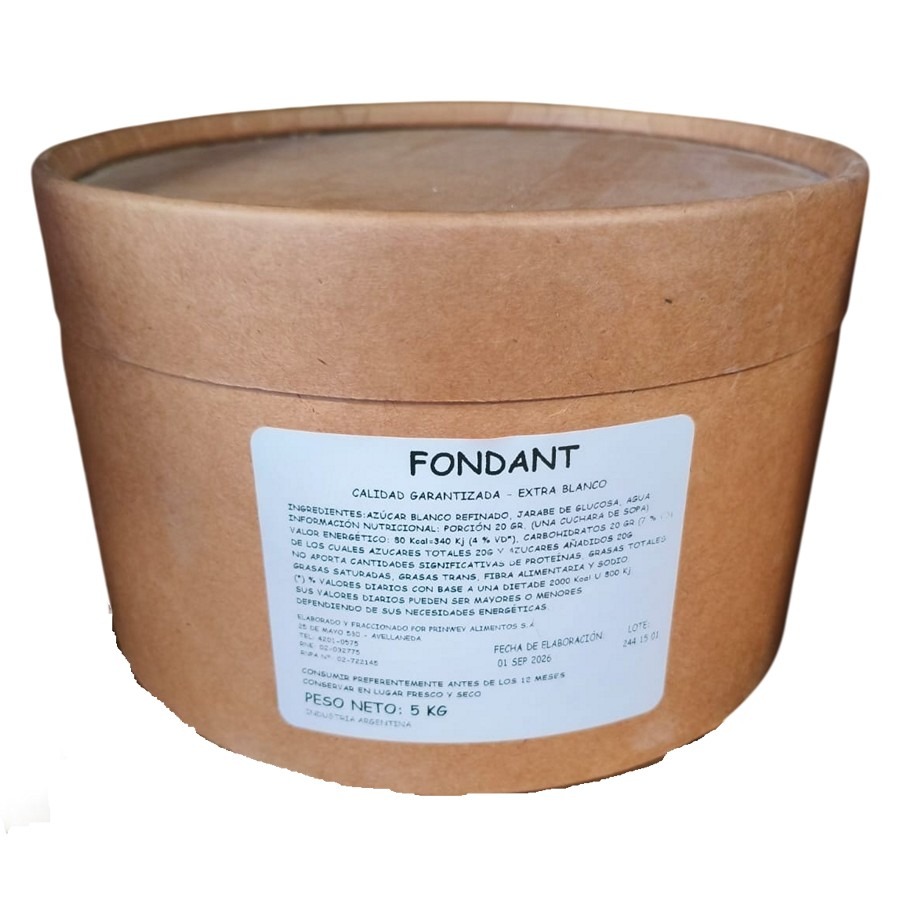 Fondant "Prindal" pote x 5kg