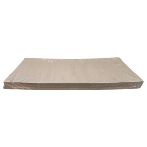 Bandeja Carton Reforzado Laminada Blanco «LC» 20x40cm x 10un.