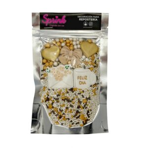 Sprinkles Mix Feliz Dia Mama Dorados «Sprink» x 100g