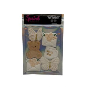 Maxi Formas comestibles Feliz Dia Ositos y Cartas «Sprink»