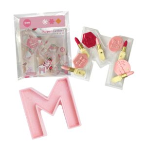 Molde Letra M «Parpen Letters» 20x20x3,5cm