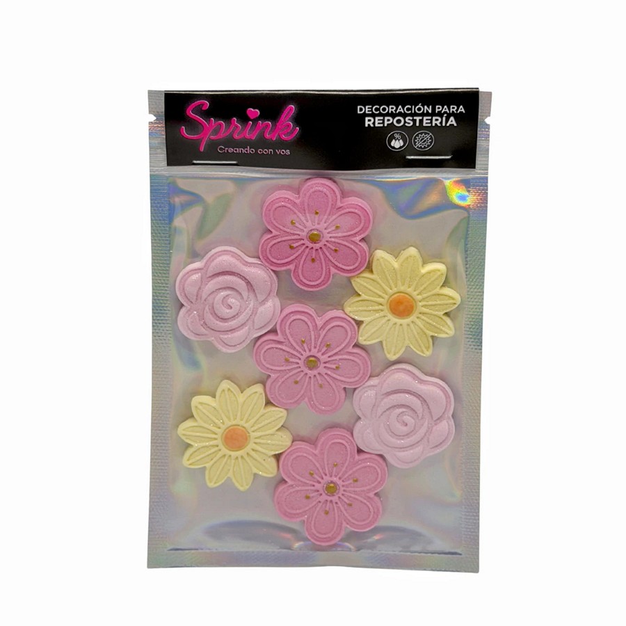 Maxi Formas Comestibles Flores "Sprink"